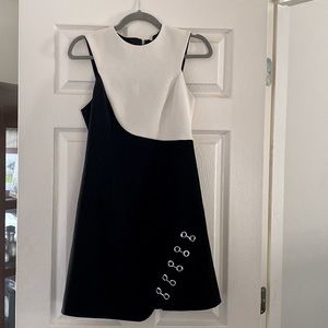 Black and White Dress